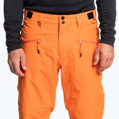 Pánske snowboardové nohavice Quiksilver Boundry orange EQYTP03144