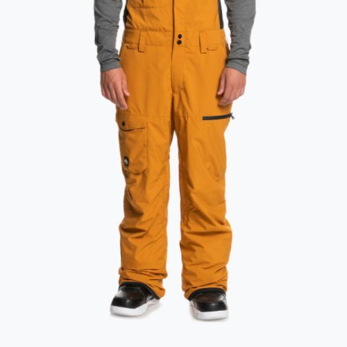 Pánske nohavice na snowboard Quiksilver Utility Bib Yellow EQYTP3153