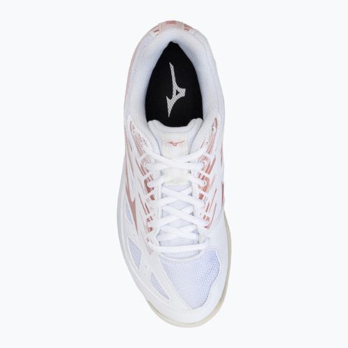 Detská hádzanárska obuv Mizuno Stealth Star C biela X1GC217K36