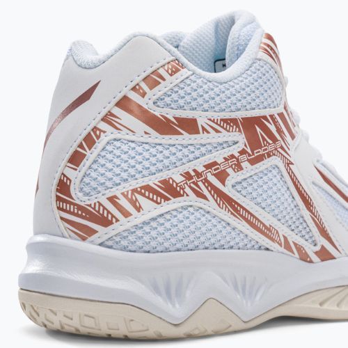 Dámska volejbalová obuv Mizuno Thunder Blade 3 Mid biela V1GC217536