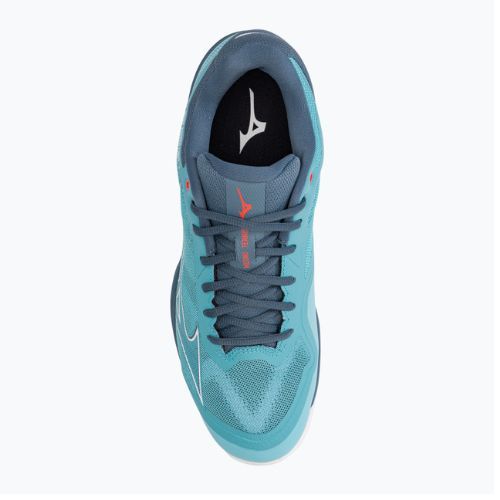 Pánska tenisová obuv Mizuno Wave Exceed Light CC blue 61GC222032