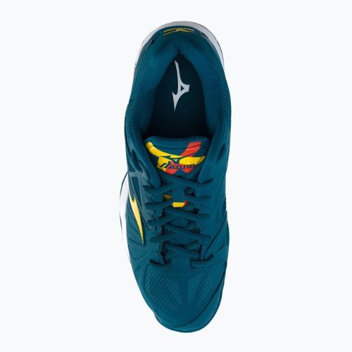 Pánska tenisová obuv Mizuno Wave Intense Tour 5 AC modrá 61GA193