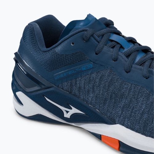 Pánska hádzanárska obuv Mizuno Wave Stealth Neo tmavomodrá X1GA221
