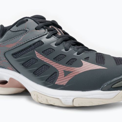 Dámska volejbalová obuv Mizuno Wave Voltage Ebony/Rose/Quiet Shade V1GC216035