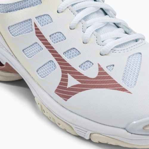 Dámska volejbalová obuv Mizuno Wave Voltage Mid biela V1GC216536