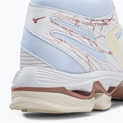 Dámska volejbalová obuv Mizuno Wave Voltage Mid biela V1GC216536