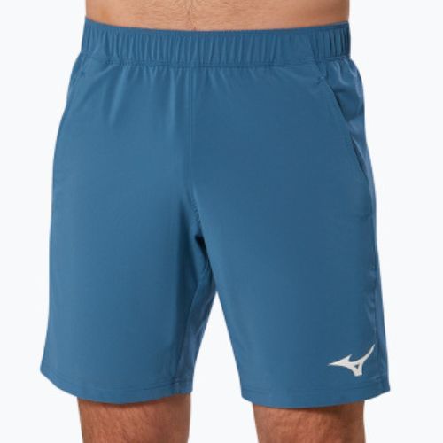 Mizuno 8 In Flex bežecké šortky modré 62GB26117