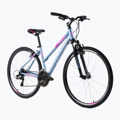 Dámsky crossový bicykel Kellys Clea 1 grey-pink 72318