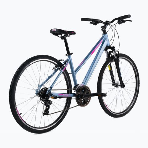 Dámsky crossový bicykel Kellys Clea 1 grey-pink 72318