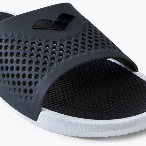 Pánske žabky arena Bruno bielo-šedé 4372