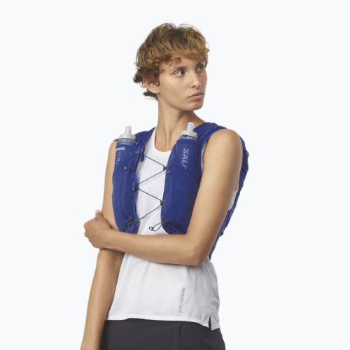 Salomon ADV Skin 12 litrový bežecký batoh námornícka modrá LC2011200