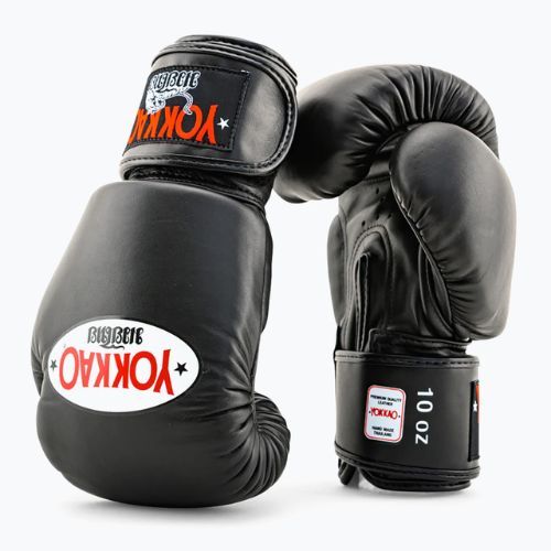 YOKKAO Matrix boxerské rukavice čierne BYGL-X-1