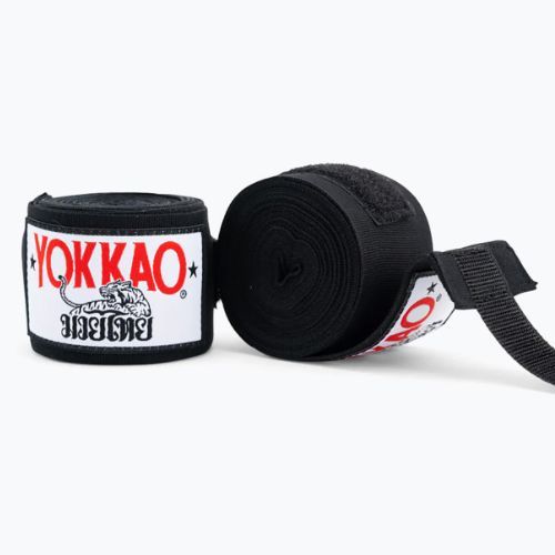 Boxerské bandáže YOKKAO Premium čierne HW-2-1