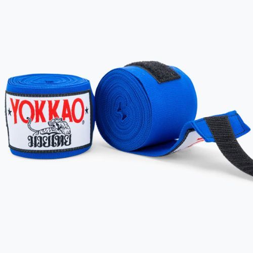 Boxerské bandáže YOKKAO Premium modré HW-2-3