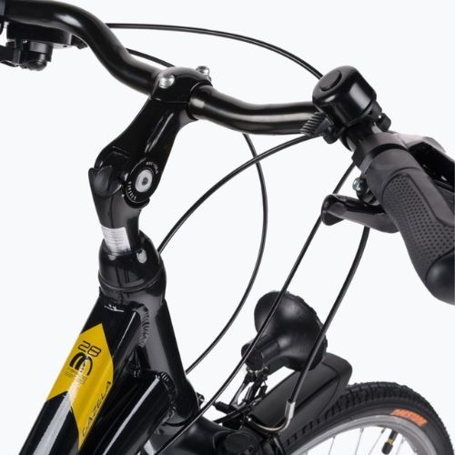 Dámsky trekingový bicykel Romet Gazela black/yellow R22A-TRE-28-19-P-468