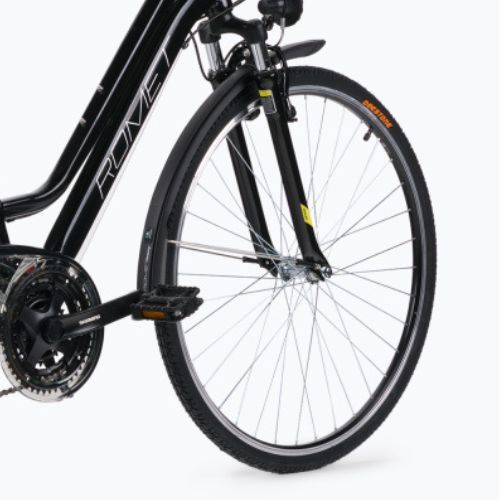 Dámsky trekingový bicykel Romet Gazela black/yellow R22A-TRE-28-19-P-468
