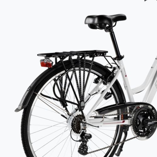 Dámsky trekingový bicykel Romet Gazela white-purple R23A-TRE-28-17-2866A