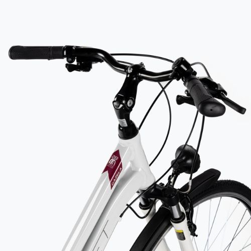 Dámsky trekingový bicykel Romet Gazela white-purple R23A-TRE-28-17-2866A