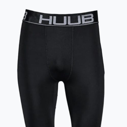 Pánske kompresné legíny HUUB Recovery Tights čierne RECTIGHT