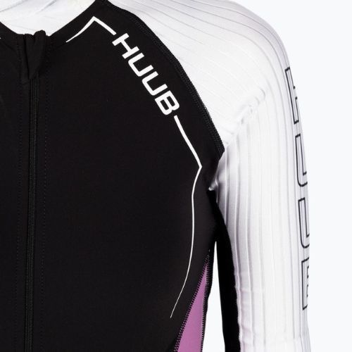 Dámsky triatlonový oblek HUUB Anemoi Aero Tri Suit čierno-biely ANELCSW