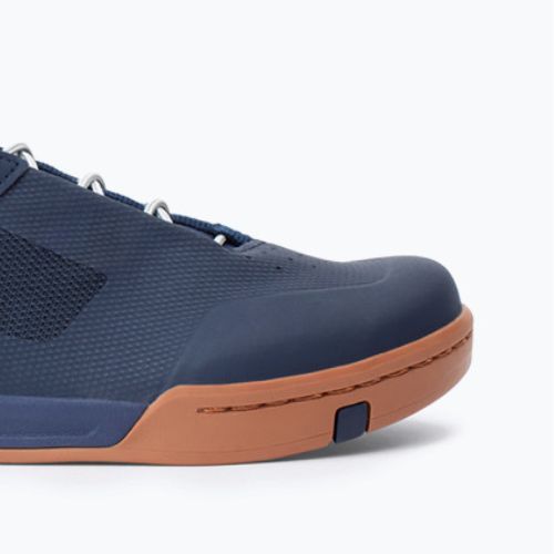 Pánska cyklistická obuv na platforme Crankbrothers Stamp Lace navy blue and brown CR-STL04281A105