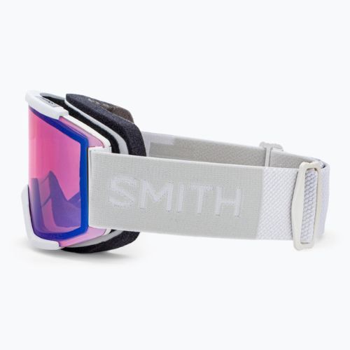Lyžiarske okuliare Smith Squad white vapor/chromapop photochromic rose flash M668