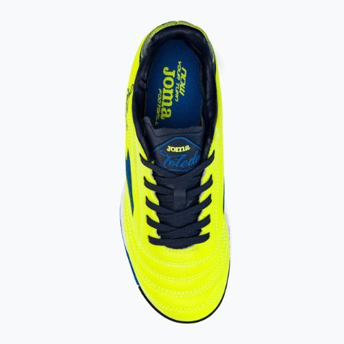 Detské kopačky Joma Toledo IN lemon fluor