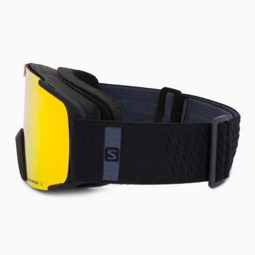 Lyžiarske okuliare Salomon Xview Photo black/mild red L48444