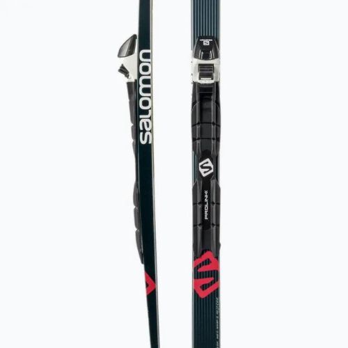 Salomon Snowscape 8 Skin + Prolink Auto bežecké lyže black/red L413753PM