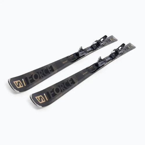 Zjazdové lyže Salomon S Force Ti Bold + Z12 black L416754