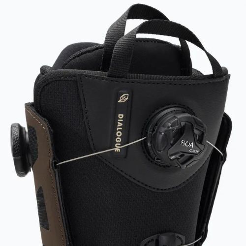 Pánske snowboardové topánky Salomon Dialoge Dual Boa hnedé L416989