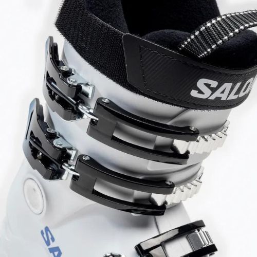 Detské lyžiarske topánky Salomon S Max 6T L biele L47516