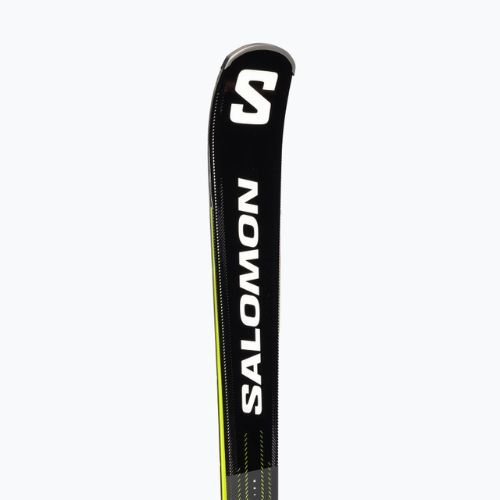 Salomon S Max 1 + M11 GW zjazdové lyže black/yellow L47557