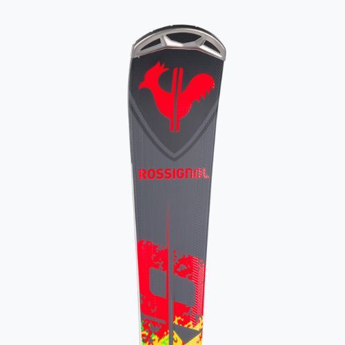 Zjazdové lyže Rossignol Hero Elite ST TI LTD K + SPX14 black/red