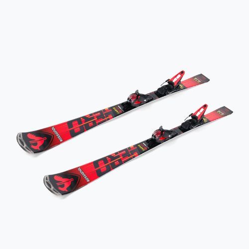 Zjazdové lyže Rossignol Hero Carve K + NX12 red
