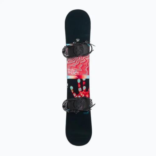 Snowboard Rossignol District Infrablack + Battle M/L-black/red