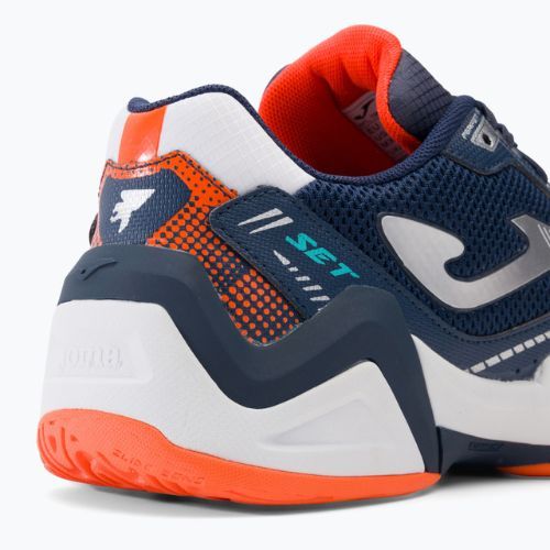 Joma T.Set pánska tenisová obuv navy blue and white TSETS2332T