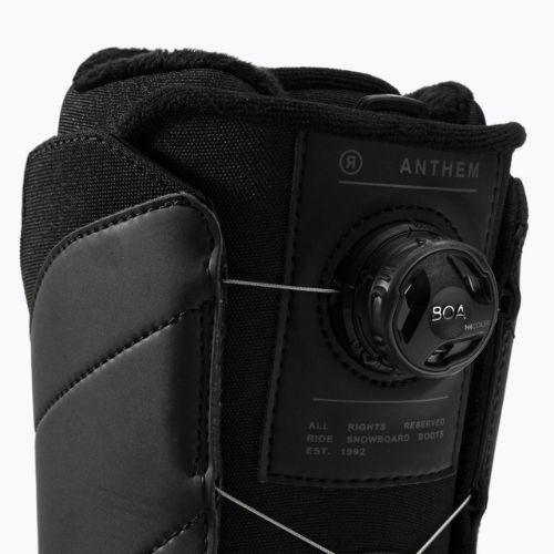 Pánske snowboardové topánky RIDE Anthem čierne 12E21