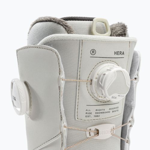 Dámske snowboardové topánky RIDE Hera biele 12G216