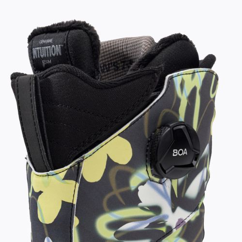 Dámske snowboardové topánky RIDE Hera čierno-zelené 12G216