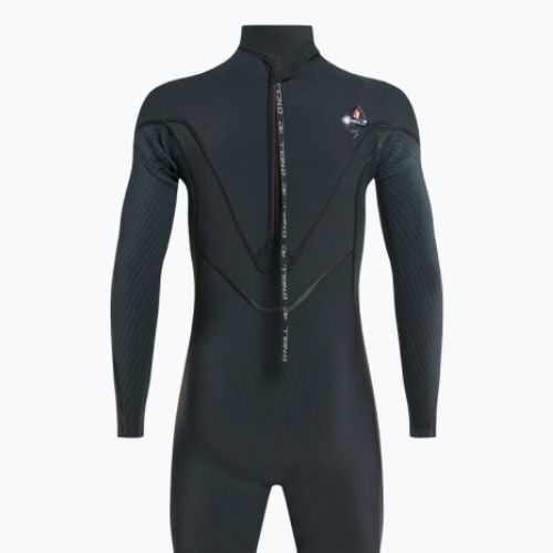 Pánske plavky O'Neil Hyperfreak Fire 4/3+ Back Zip Full A Swim Foam Black 5516