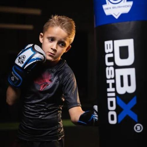 Detské boxerské rukavice DBX BUSHIDO ARB-47v1 modré