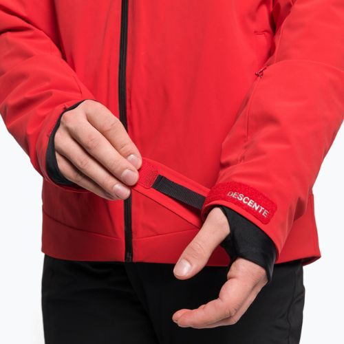 Pánska lyžiarska bunda Descente Josh 85 červená DWMUGK26