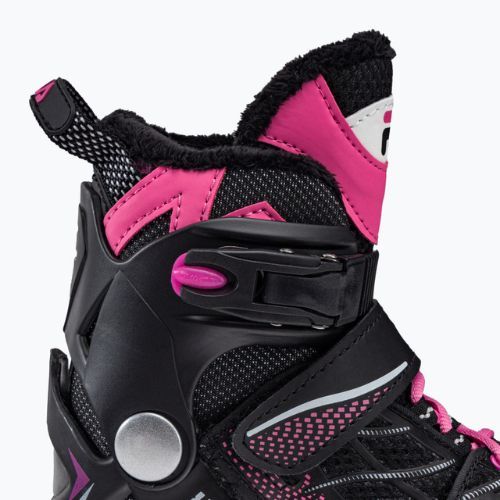 Detské korčule FILA X-One G black/pink