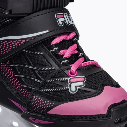 Detské korčule FILA X-One G black/pink