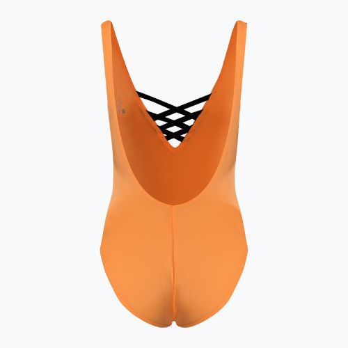 Dámske jednodielne plavky Nike Sneakerkini U-Back Peach Cream NESSC254-832