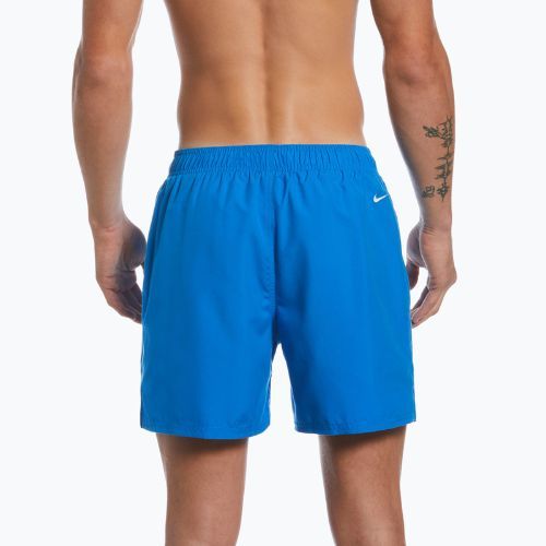 Pánske plavecké šortky Nike Swoosh Break 5" Volley modré NESSC601-458