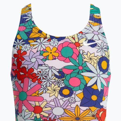 Detské jednodielne plavky Nike Multiple Print Fastback Lapis NESSC76