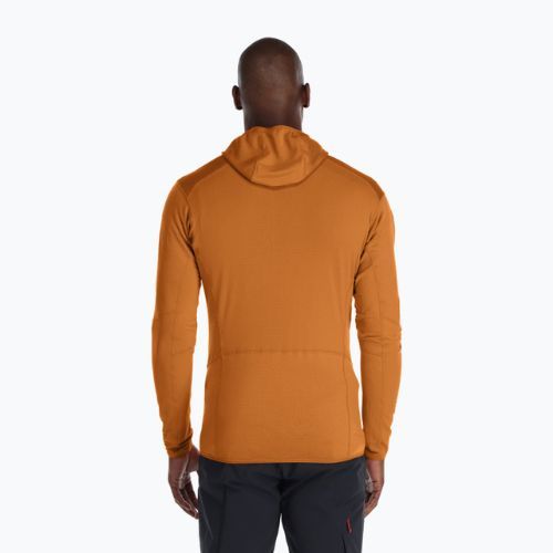 Pánska treková bunda Rab Ascendor Hoody orange QFF-42