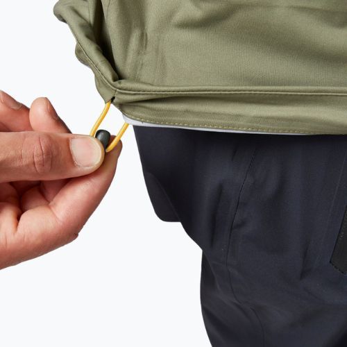 Pánska bunda do dažďa Rab Kinetic 2. khaki QWG-74